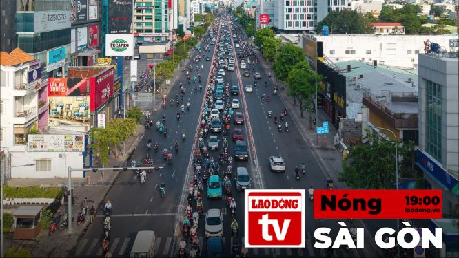 Caliente Saigón: Reducción de atascos en el primer día de aplicación del desvío de carriles en la calle Cong Hoa