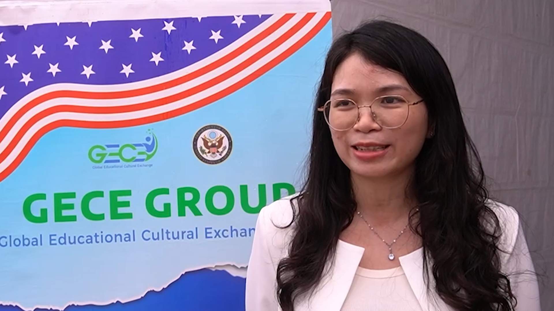 Bà Đào Hà, Giám đốc tuyển sinh công ty Gece Group. Ảnh: An Phương