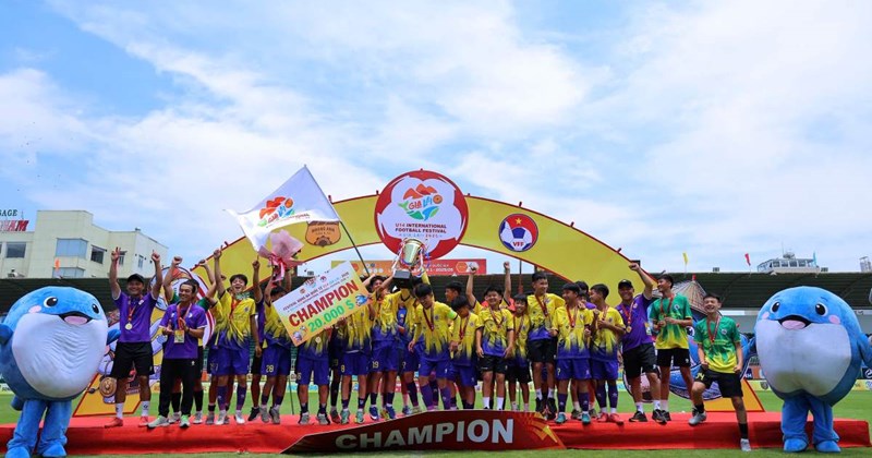 U14 Hà Nội vô địch Giải bóng đá thiếu niên Gia Lai
