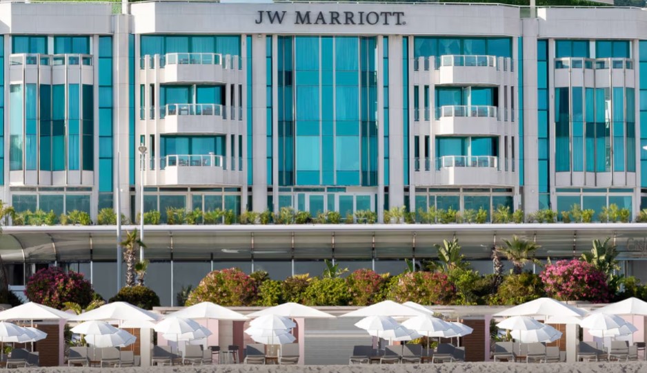 JW Marriott Cannes Hotel. Photo: Screenshot.