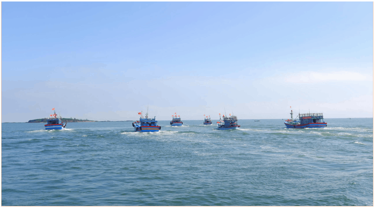 The Vietnam Fisheries Trade Union issued an Official Dispatch requesting to strengthen the implementation of Occupational Safety and Health and ensure safety for fishing vessels. Photo: Provided by the Fisheries Trade Union.