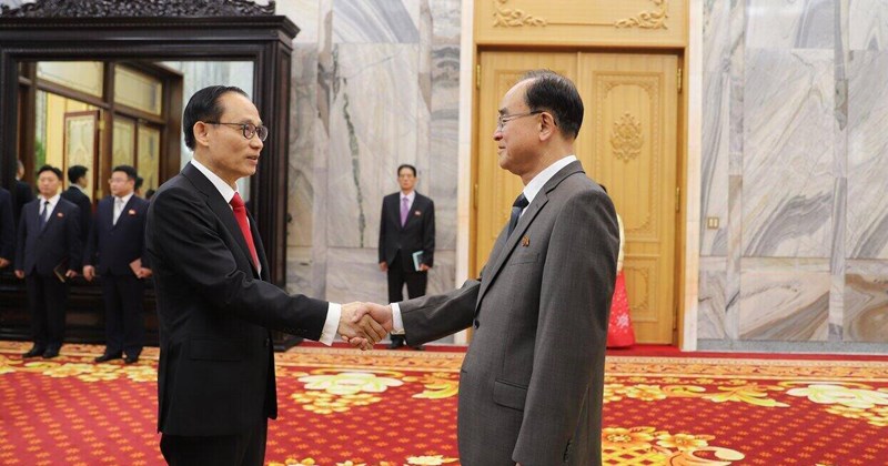 Đặc phái viên của Chủ tịch Tô Lâm gặp lãnh đạo Triều Tiên