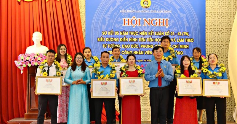 Lâm Đồng: Vinh danh tập thể, cá nhân học và làm theo Bác