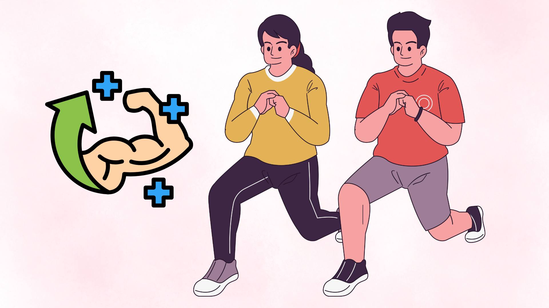 Stretching legs combined with turning is a morning exercise to help reduce belly fat. Graphics: Thanh Thanh