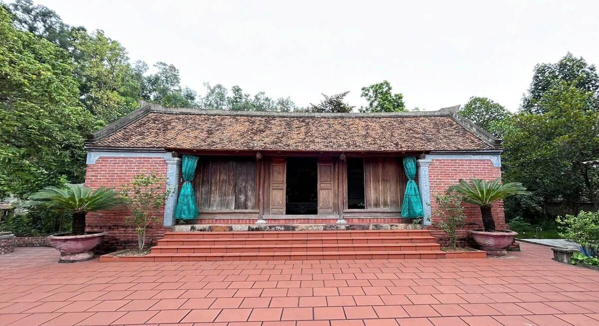 Mrs. Nguyen Thi Bam's house is a city-level historical relic. Photo: Thanh Tam