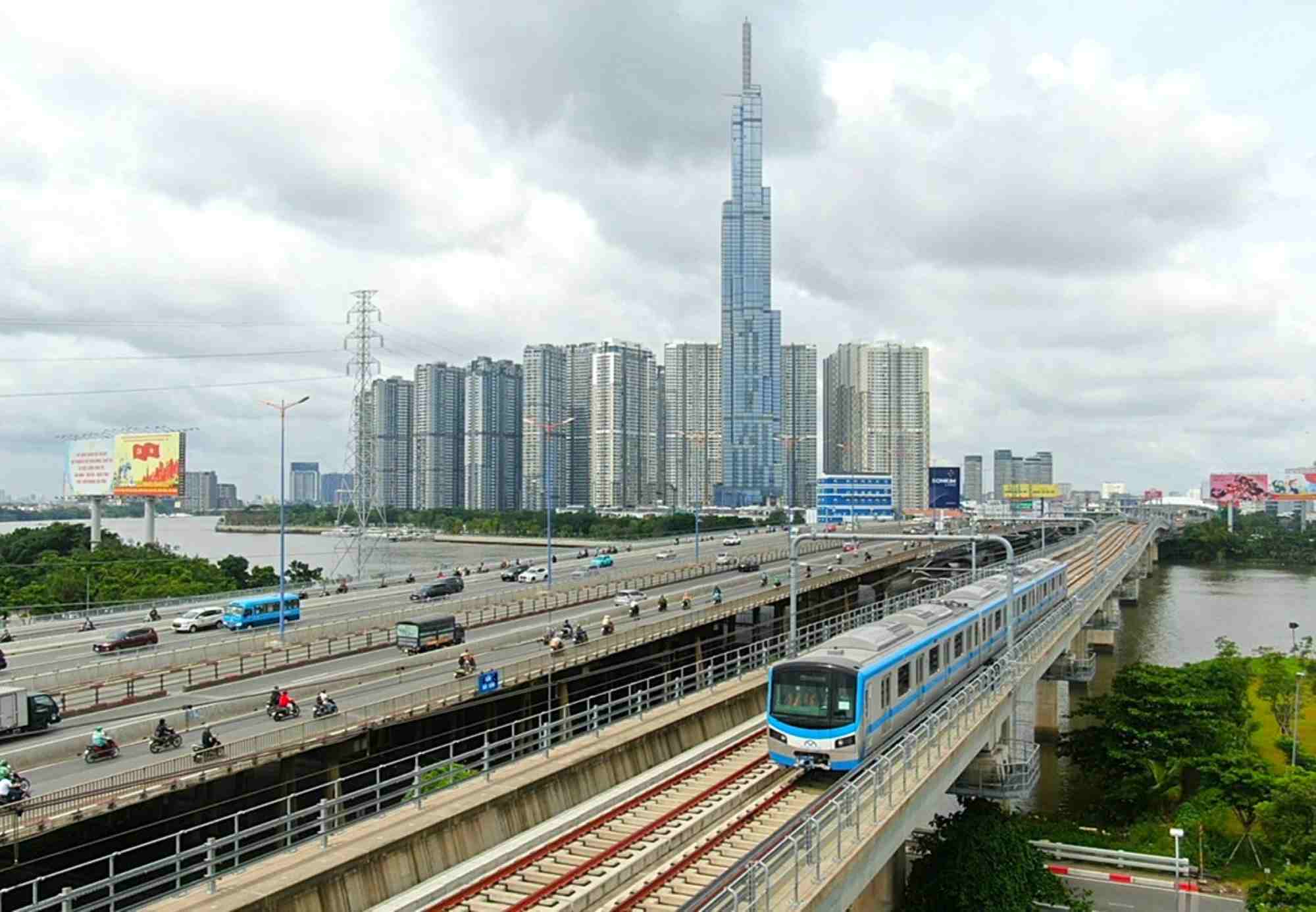 Ho Chi Minh City sets a goal to become the leading megacity in Asia. Photo: Minh Quan