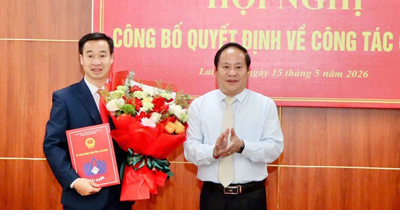 Ông Nguyễn Văn Hiền làm Phó Giám đốc Sở Nội vụ Lai Châu
