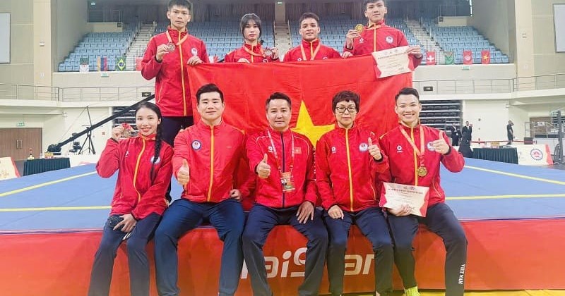 Thu Thủy giành HCV wushu tại Cúp Mở rộng Thế giới 2026