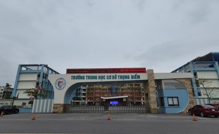 Trong Diem Secondary School, Ha Long ward, Quang Ninh province. Photo: Nguyen Hung