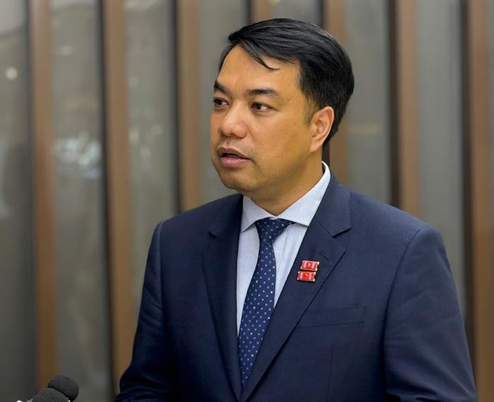 Mr. Mac Quoc Anh - Vice Chairman cum General Secretary of Hanoi Association of Small and Medium Enterprises (Hanoisme). Photo: Lan Nguyen