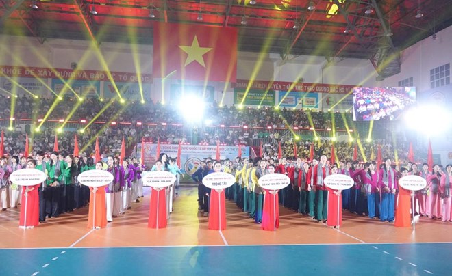 Khai mạc Cúp bóng chuyền nữ quốc tế VTV9 - Bình Điền 2026