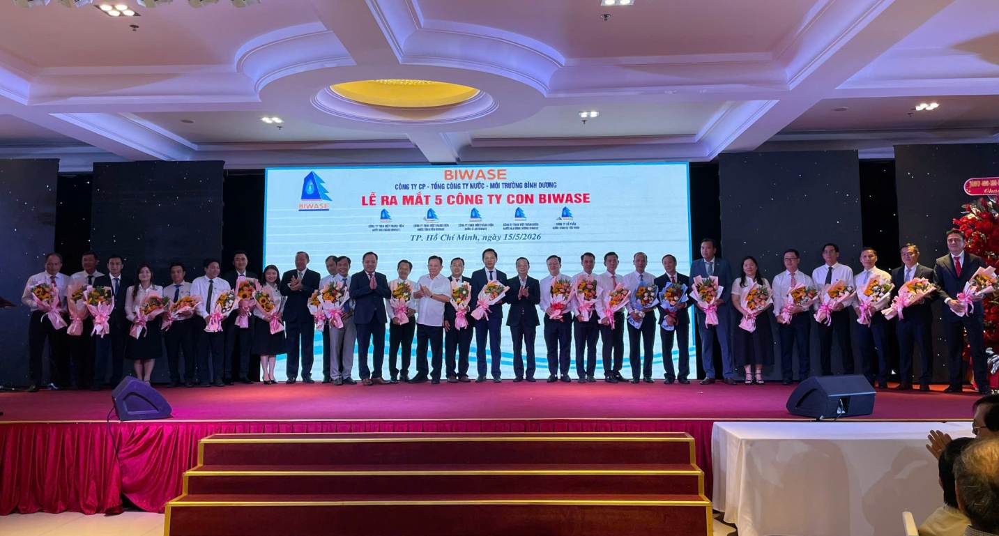 BIWASE ra mắt 5 công ty con. Ảnh: Dương Bình