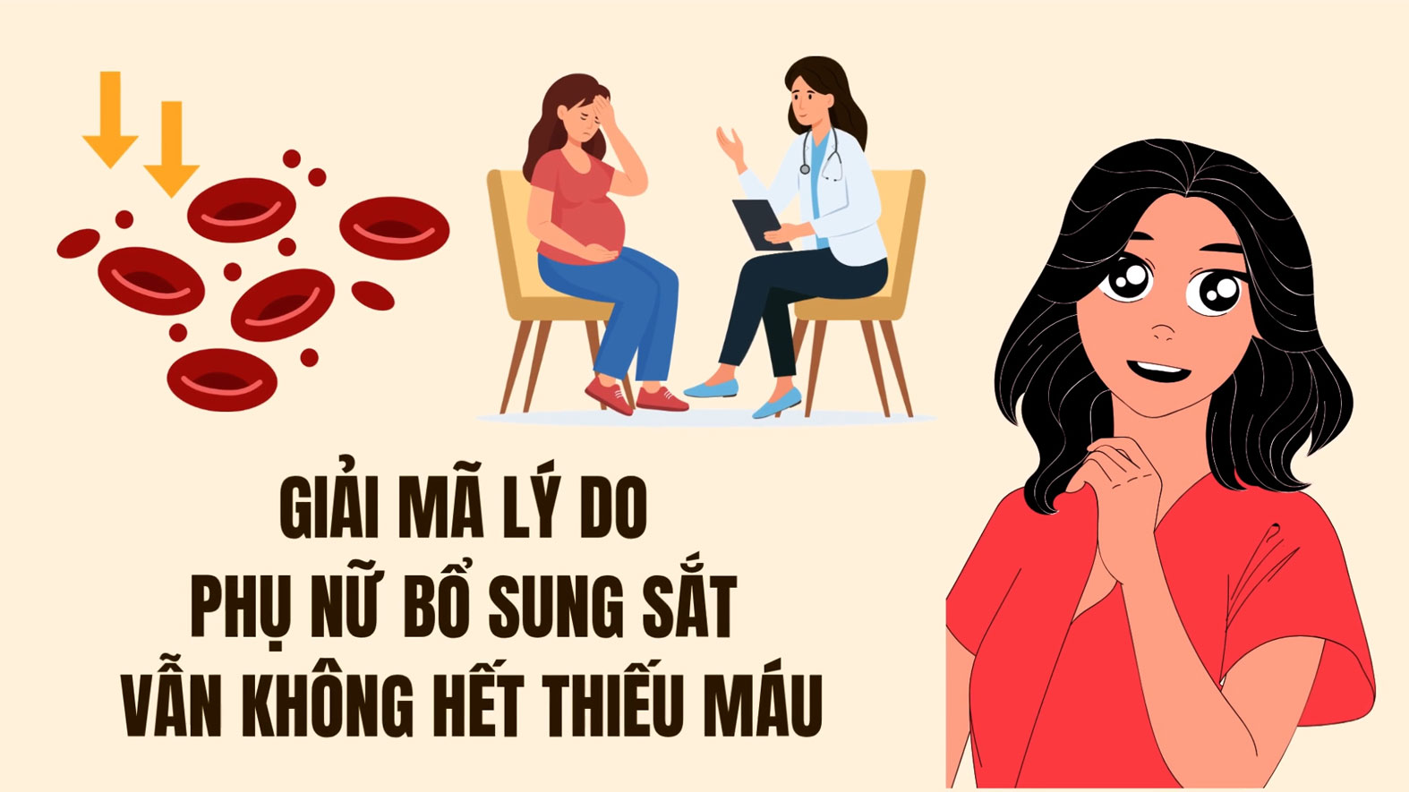 Many women, despite regularly supplementing iron, still fall into anemia.