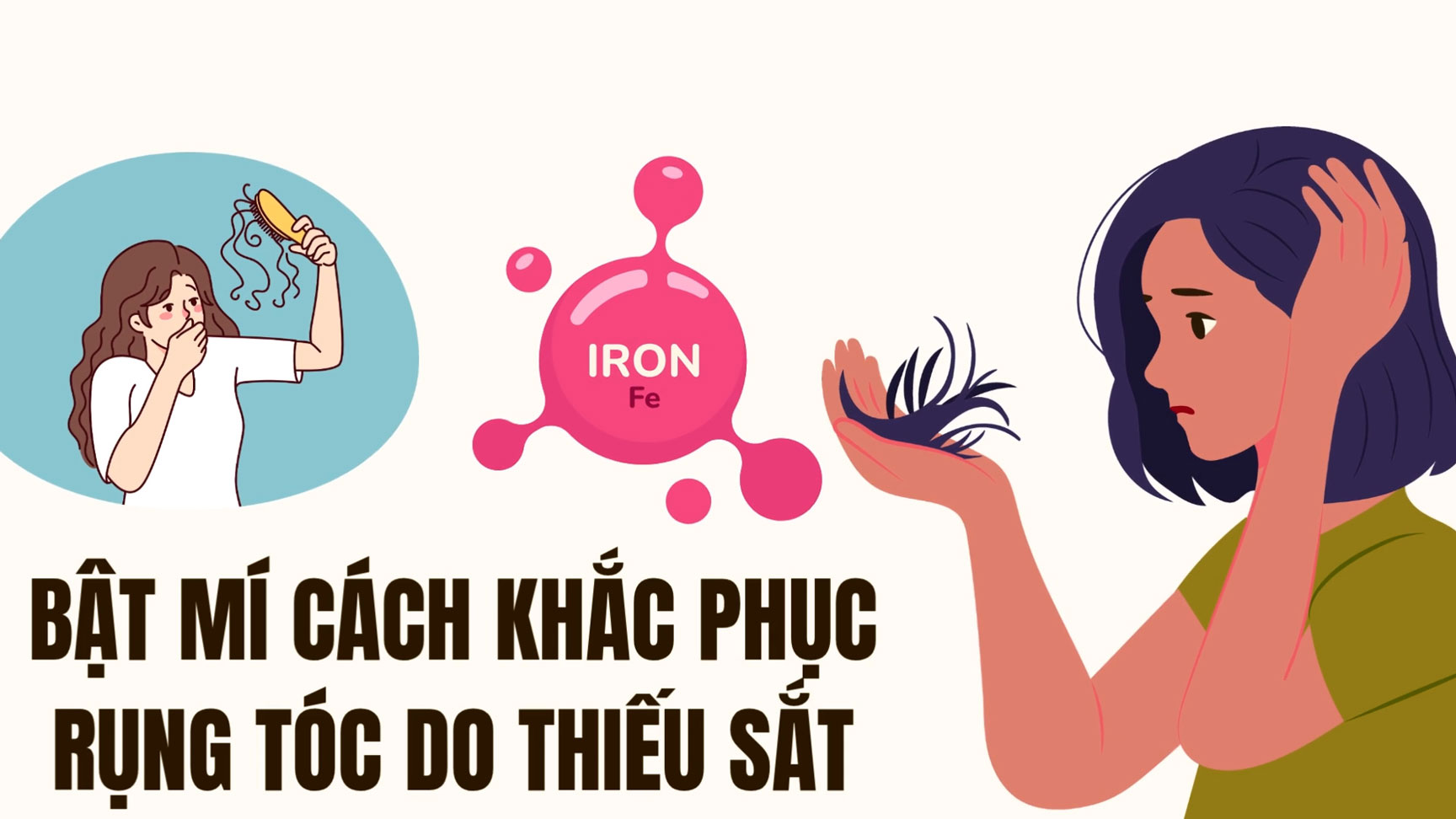 Iron deficiency is a common cause of hair loss and slow growth that many people often overlook.