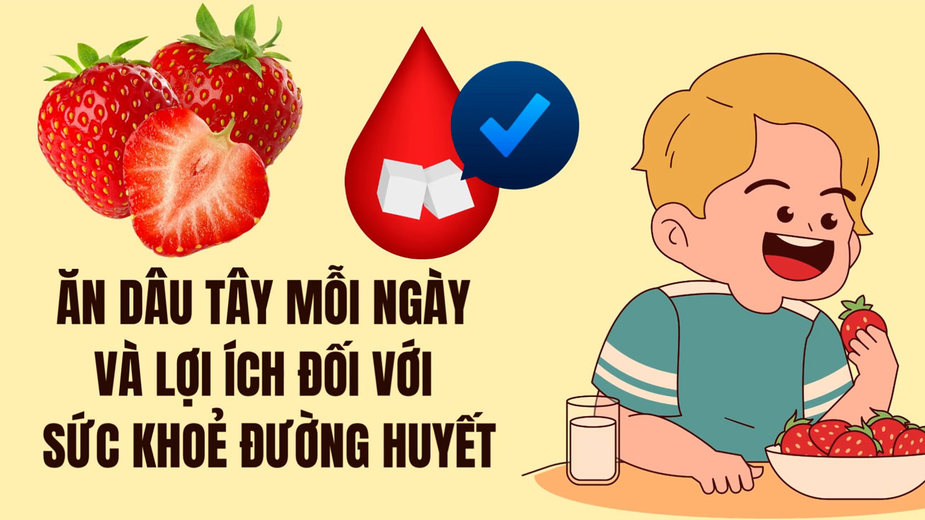 Strawberries bring many benefits to the metabolism of diabetic patients if consumed properly