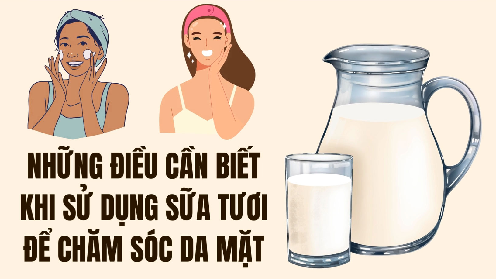Applying fresh milk directly to the face arbitrarily can cause acne or irritation.
