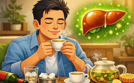 Who needs liver detoxification and what tea detoxification is effective?. Graphics: Huong Giang