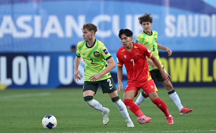 U17 Vietnam meets U17 Australia in the quarterfinals of the 2026 AFC U17 Championship. Photo: VFF