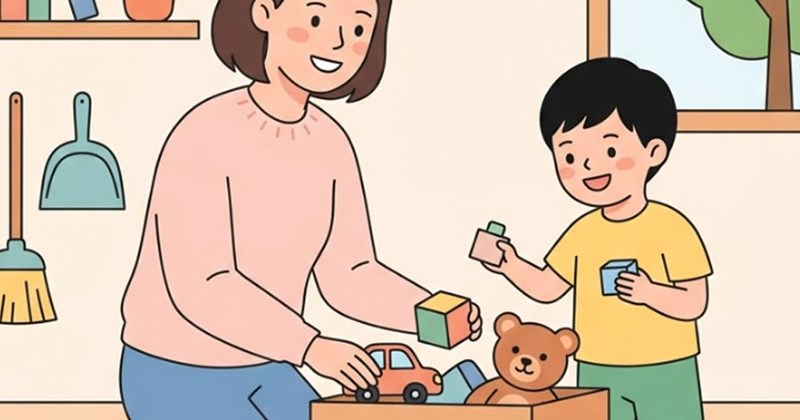 Dạy con có trách nhiệm bắt đầu từ việc nhỏ hàng ngày