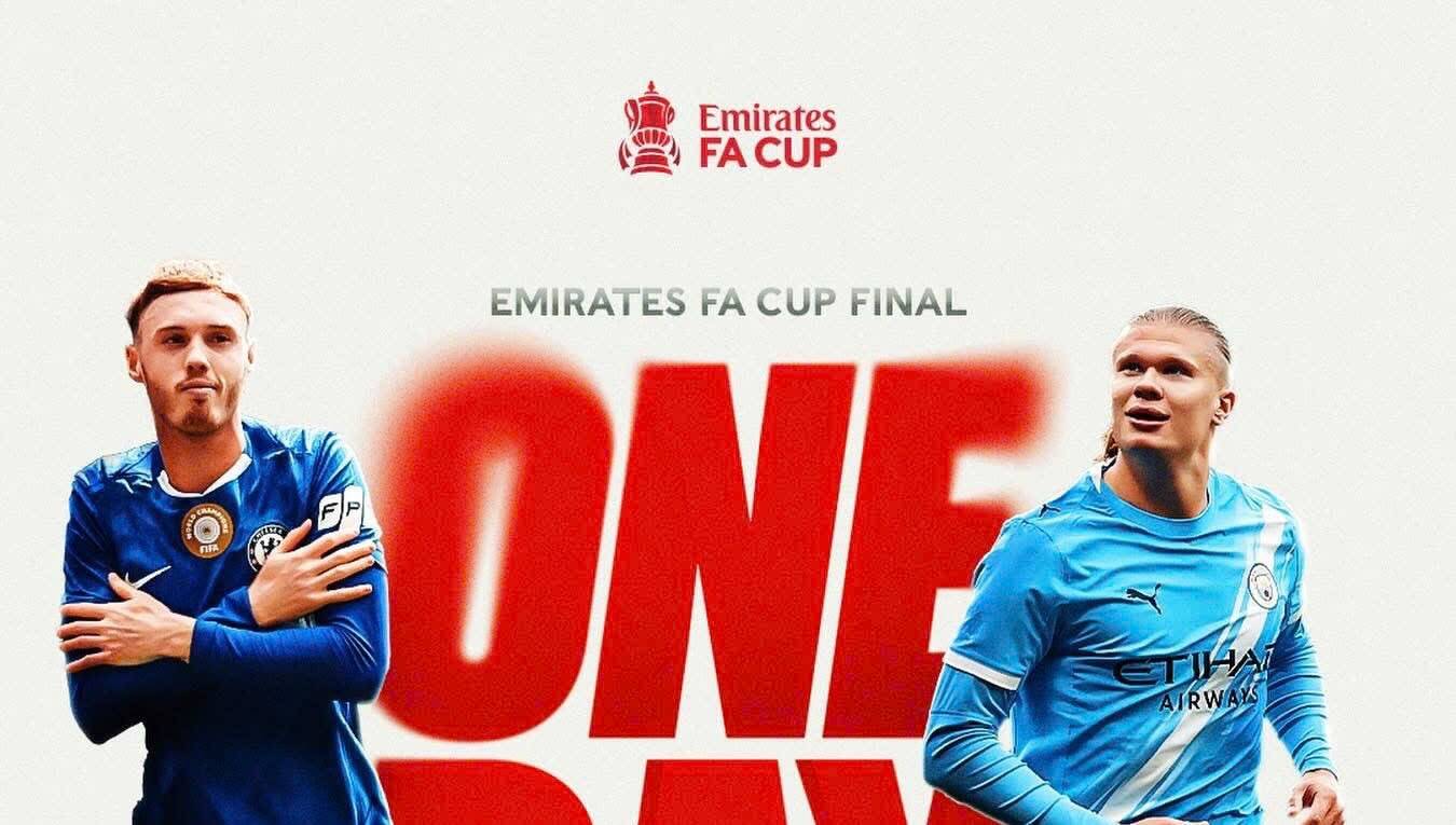 Chelsea faces Man City in the FA Cup final.  Photo: FA Cup