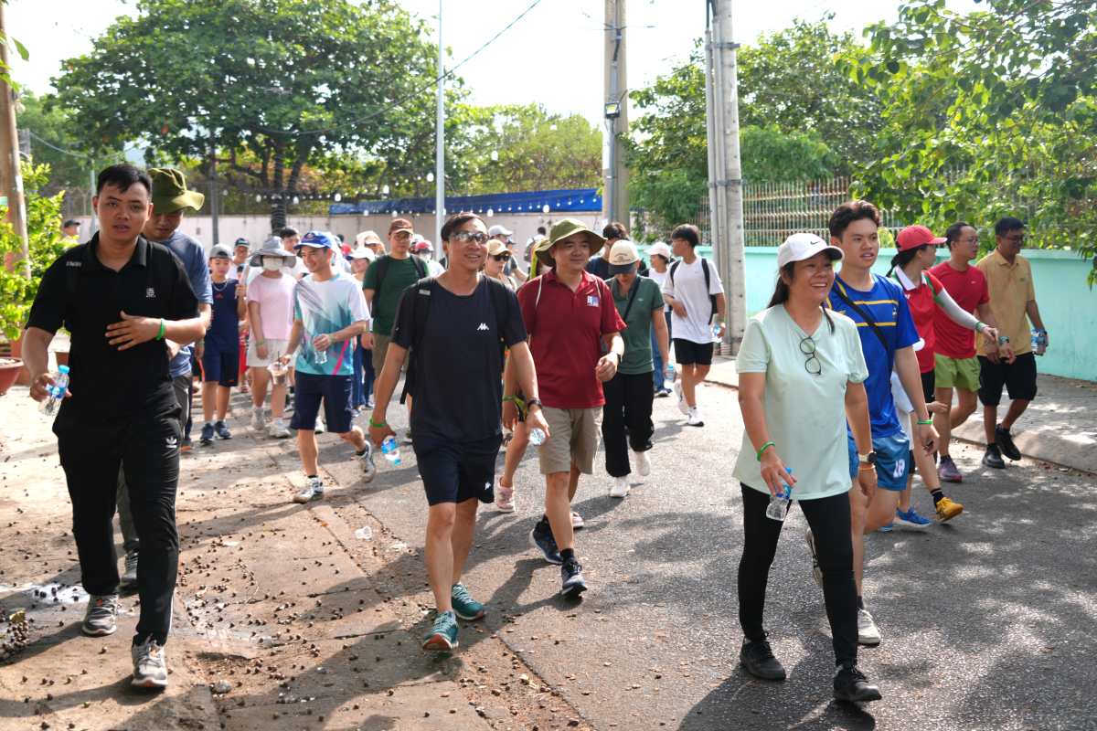Người lao động hào hứng tham gia Ngày hội gia đình 2026 do Công đoàn tổ chức. Ảnh: Thành An