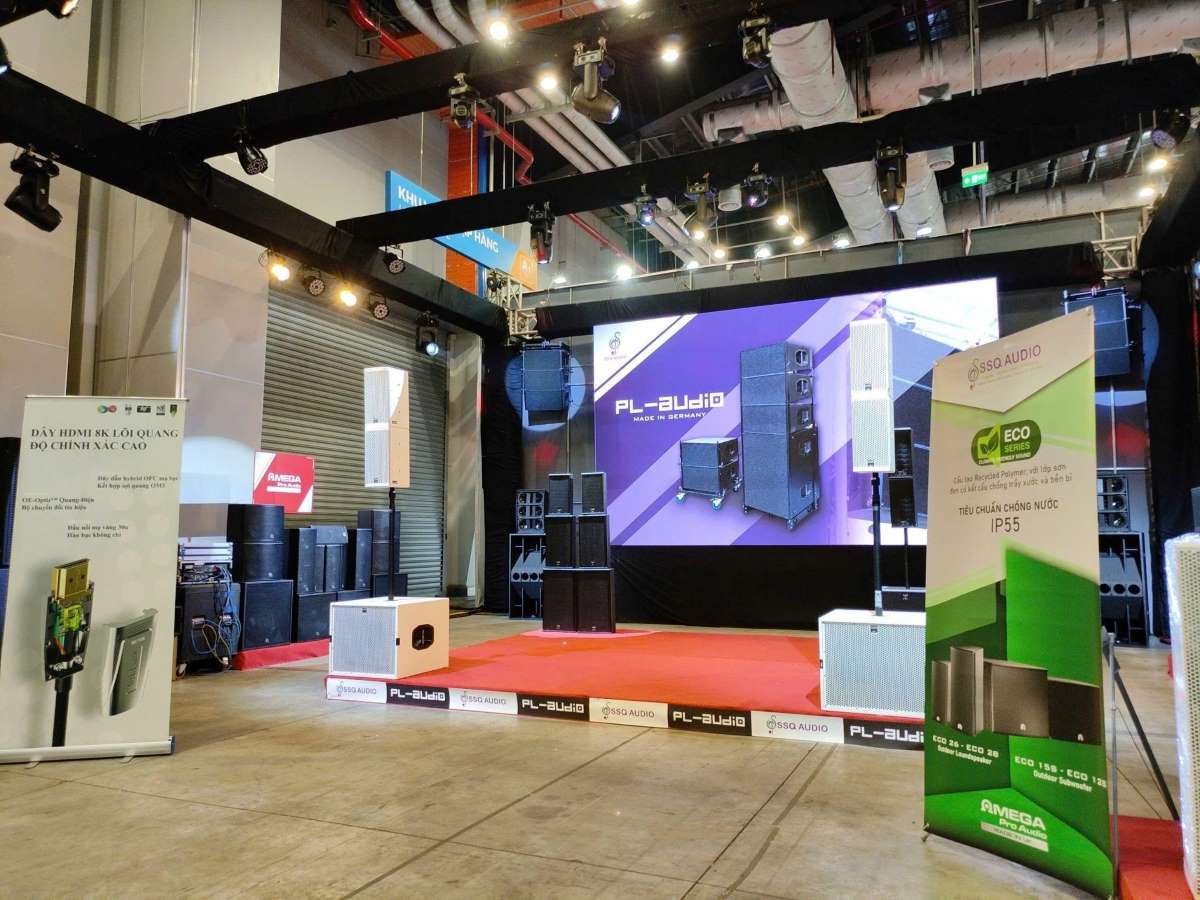 SSQ Audio expands its mark at PLASE SHOW 2026 with a professional sound system from Europe. Photo: SSQ