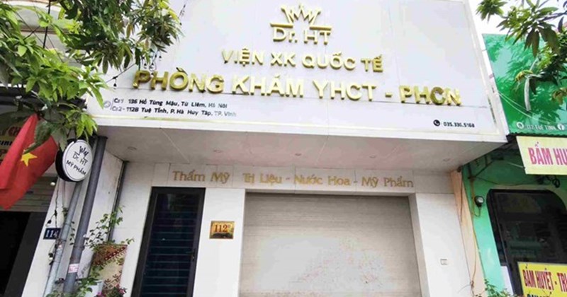 Phạt 50 triệu đồng, đình chỉ thẩm mỹ viện tại Nghệ An