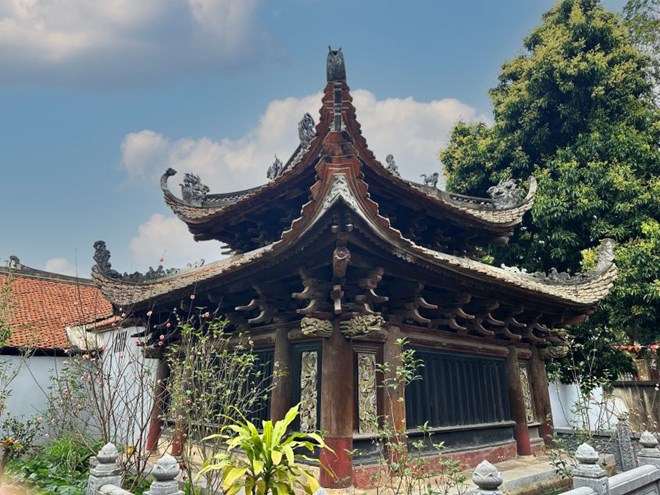 Cung thờ Đức Thánh Bối. Ảnh: Lê Phúc