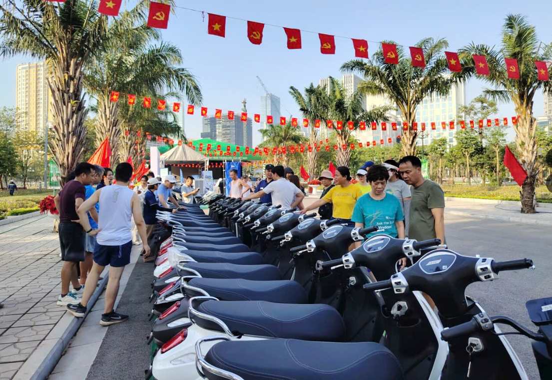 Các hoạt động tại sự kiện thu hút nhiều người dân tham gia. Ảnh: Nguyễn Hải