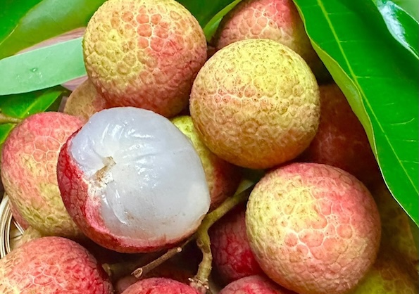 Few people know that eating lychees on an empty stomach can cause blood sugar to rise rapidly. Photo: Kieu Vu