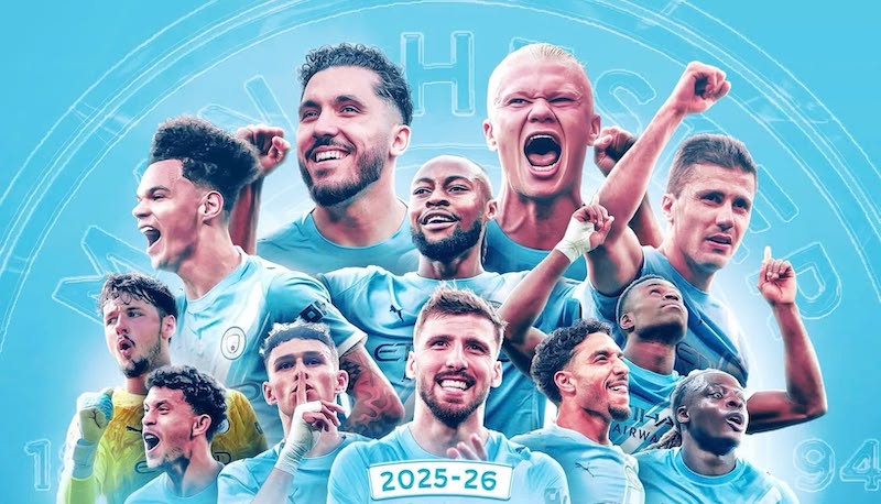 Live football Chelsea vs Man City at the FA Cup final.  Photo: FPT Play