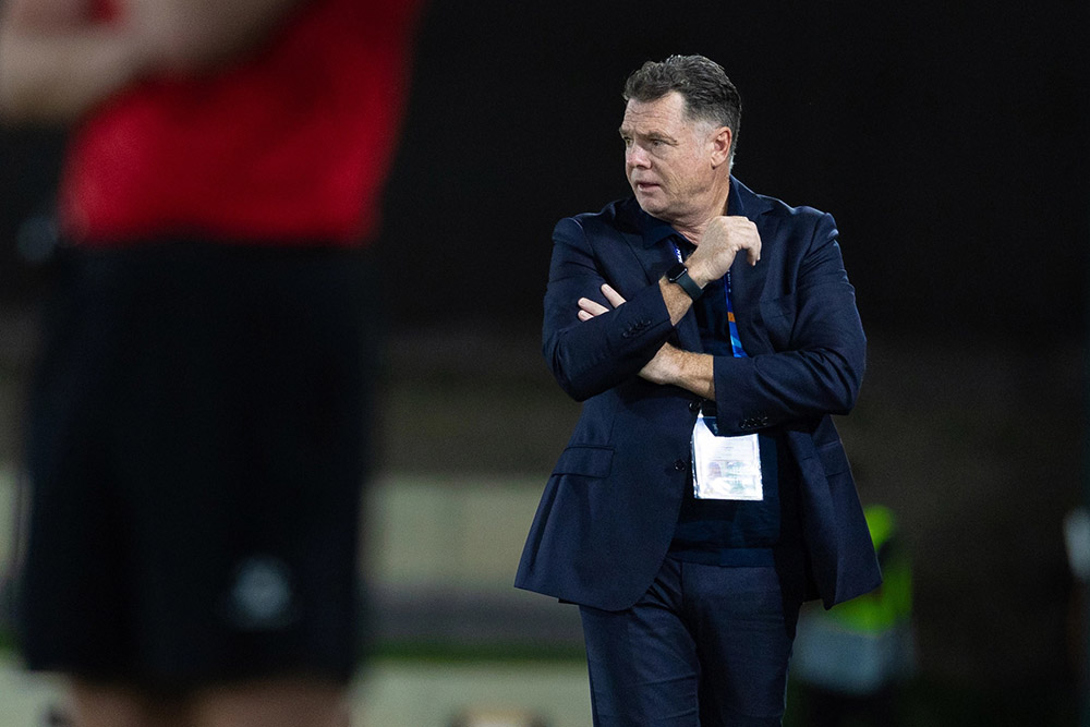 Coach Carl Veart of U17 Australia. Photo: AFC