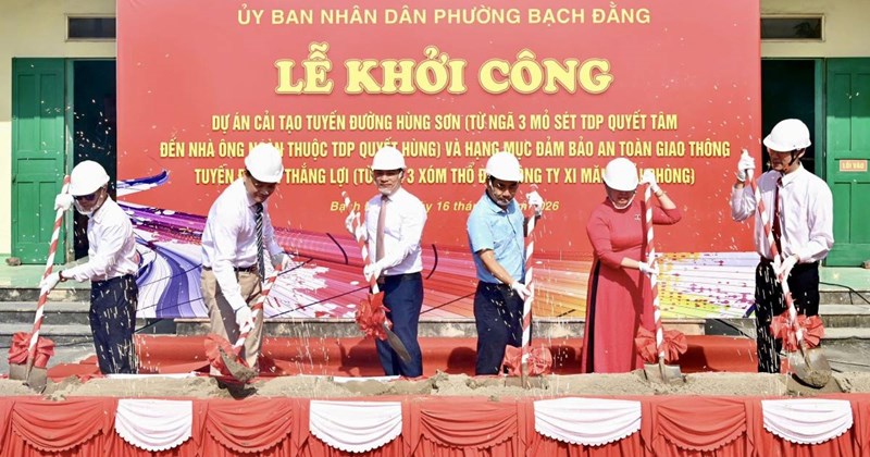 Hải Phòng: Khởi công đường dân sinh 19,7 tỷ đồng