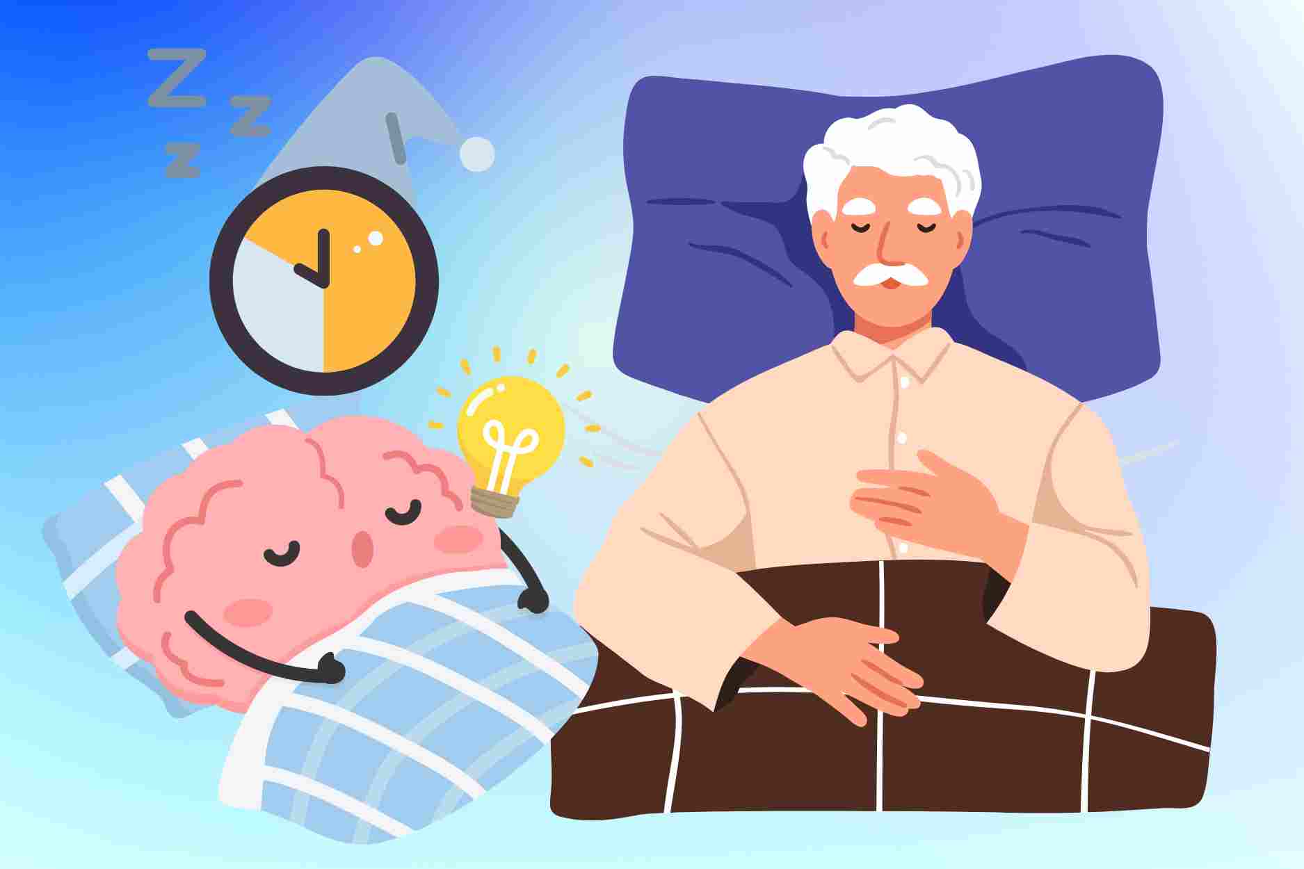 Simple ways to sleep well for middle-aged men