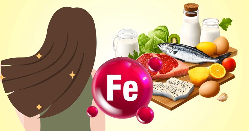 4 loại thực phẩm bổ sung sắt giúp tóc mọc nhanh, dày hơn