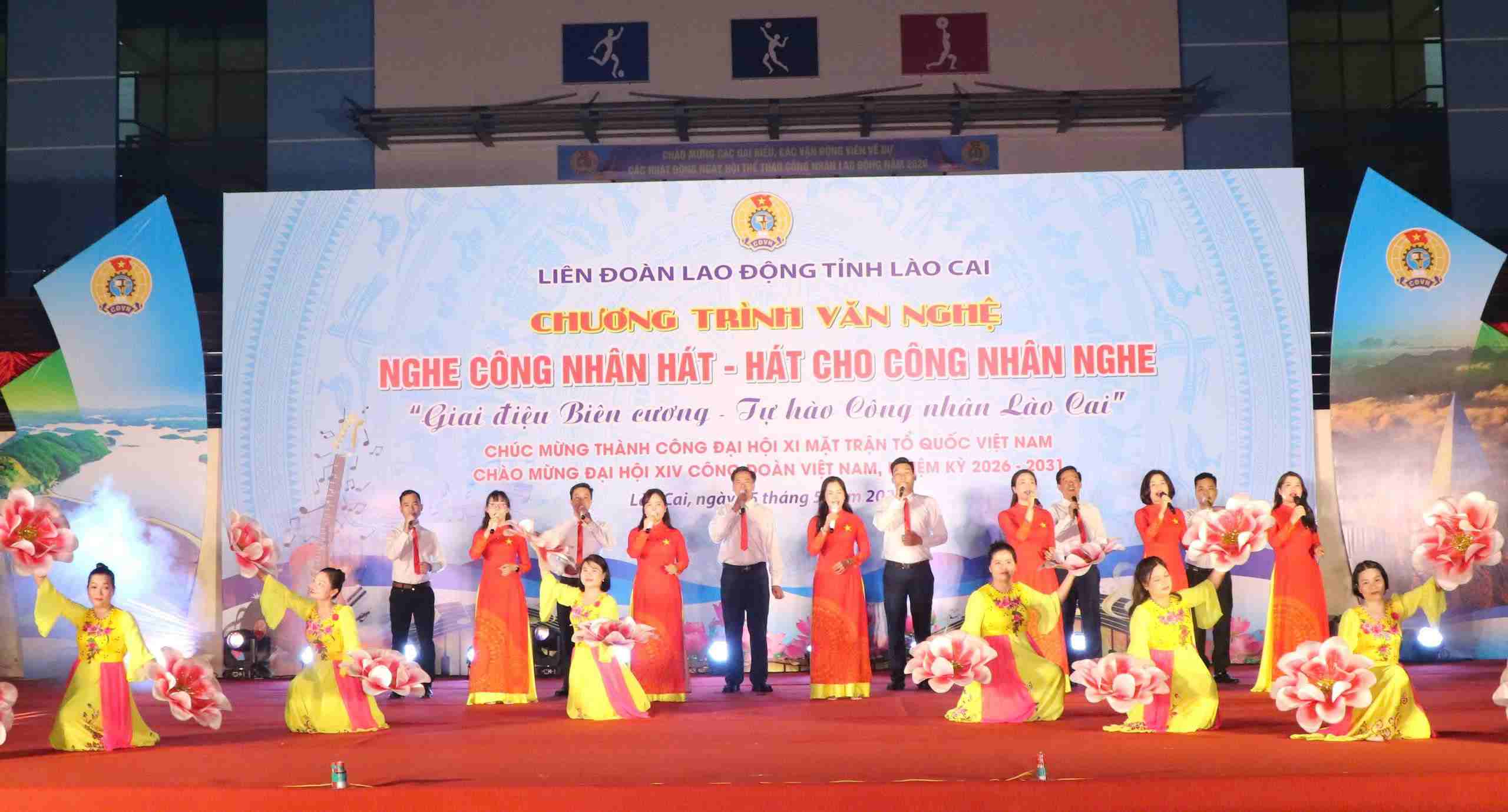 Many activities in response to Workers' Month 2026 have been organized by the Lao Cai Provincial Labor Federation. Photo: Manh Hung
