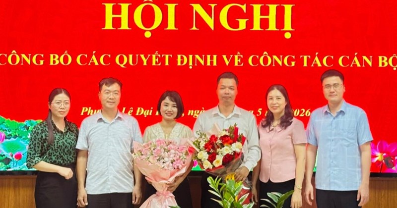 Hải Phòng: 2 phường bổ nhiệm cán bộ chủ chốt