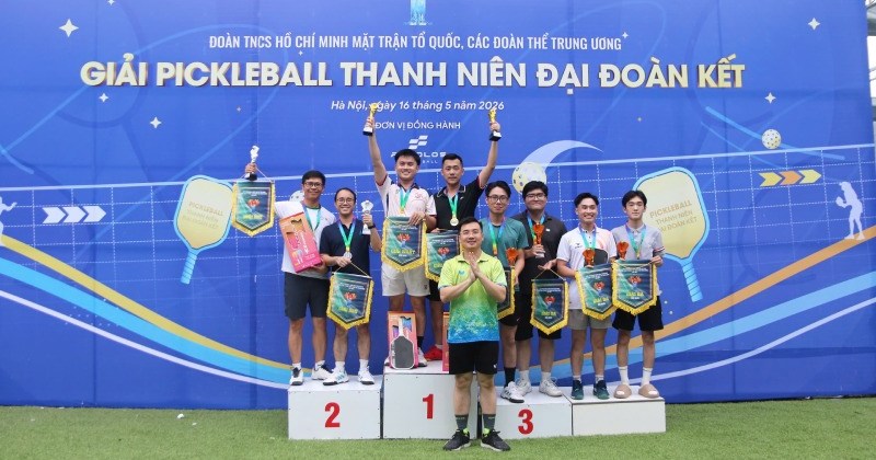 Giải Pickleball Đoàn Thanh niên Khối các cơ quan Trung ương năm 2026