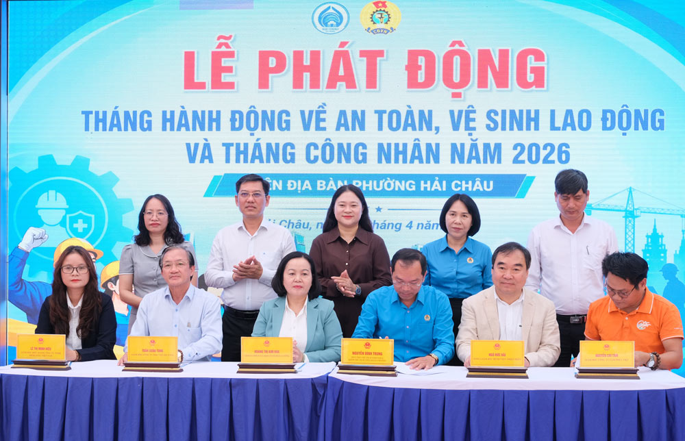 Hai Chau Ward Trade Union also strongly develops union member welfare programs in the direction of linking - market - sustainable. Photo: Hai Chau Trade Union
