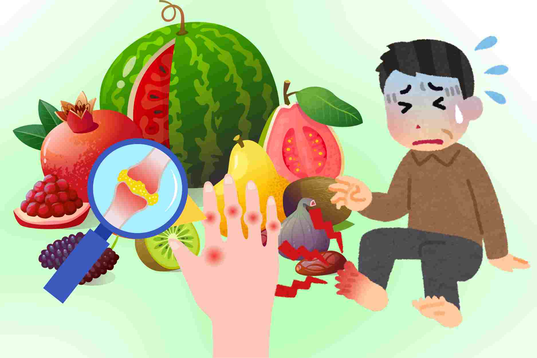 Summer fruits best for men with high uric acid