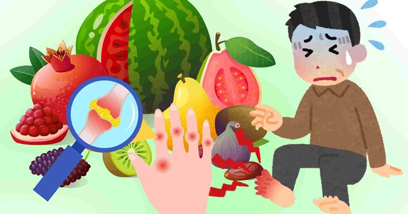 Trái cây mùa hè tốt cho người bị axit uric cao