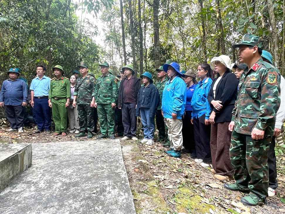 Nam Can Police force coordinates patrols and controls the border area, preventing illegal entry and exit, and smuggling. Photo: Tuan Anh