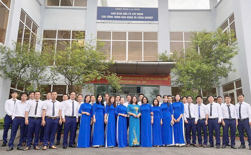 Grassroots Trade Union of Lai Chau Provincial Construction Investment Project Management Board. Photo: Quang Dat
