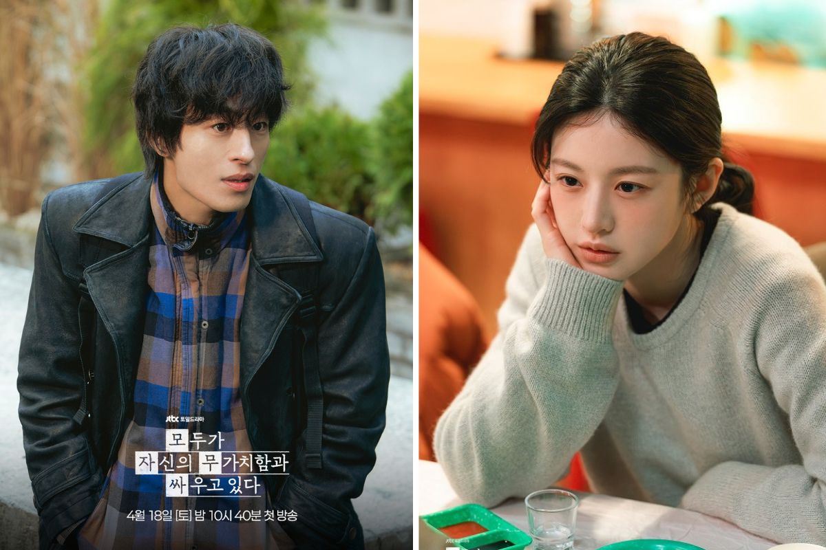 Koo Hyo Hwan and Go Yoon Jung in the movie "We are all trying here". Photo: Manufacturer