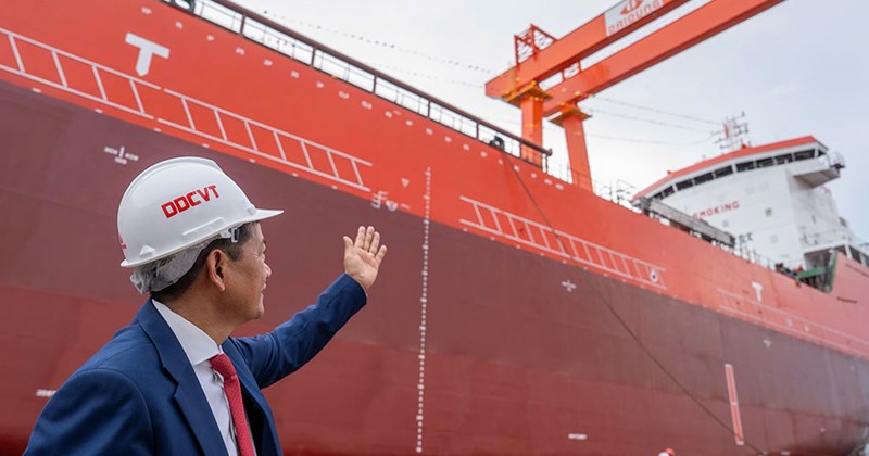 Đại Dũng ra mắt tàu chở dầu/hóa chất 21.800 DWT, nâng tầm cơ khí Việt