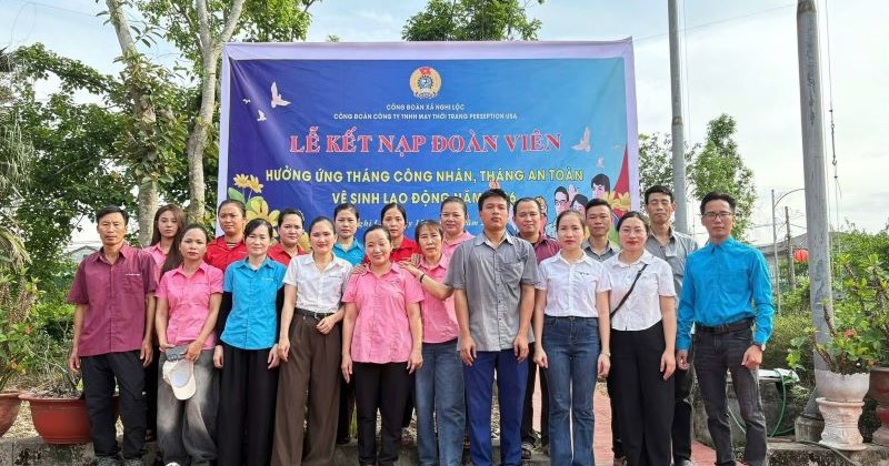Nghi Lộc: Kết nạp 50 thành viên mới tại khu di tích