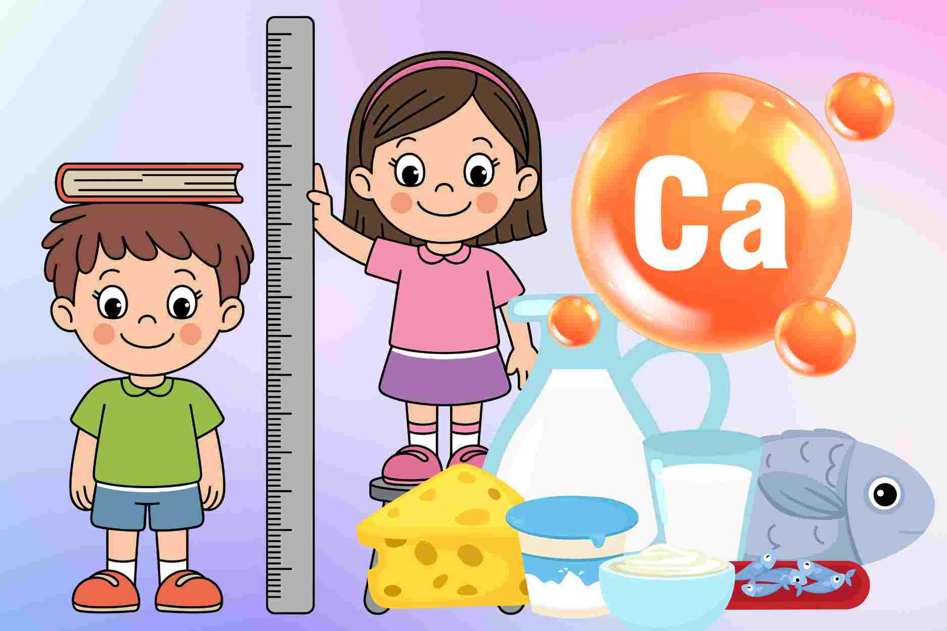 If you want your baby to grow tall, parents should not ignore these calcium-rich foods