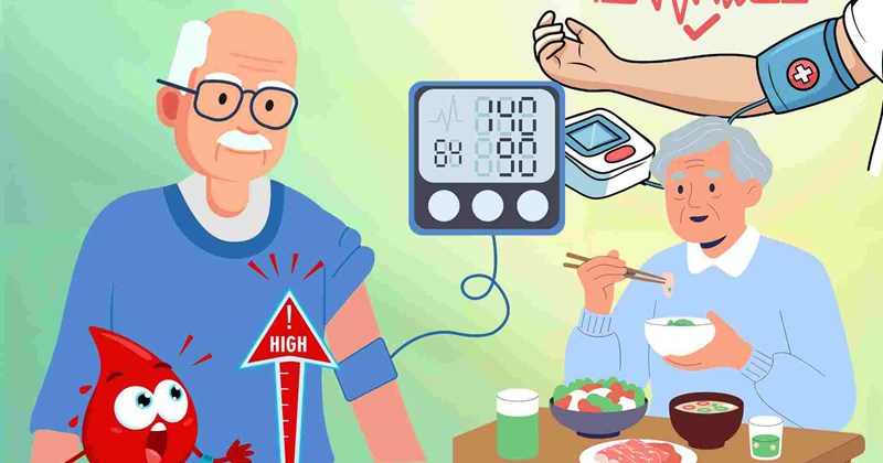 Ăn uống sai giờ làm tăng huyết áp ở nam giới trung niên