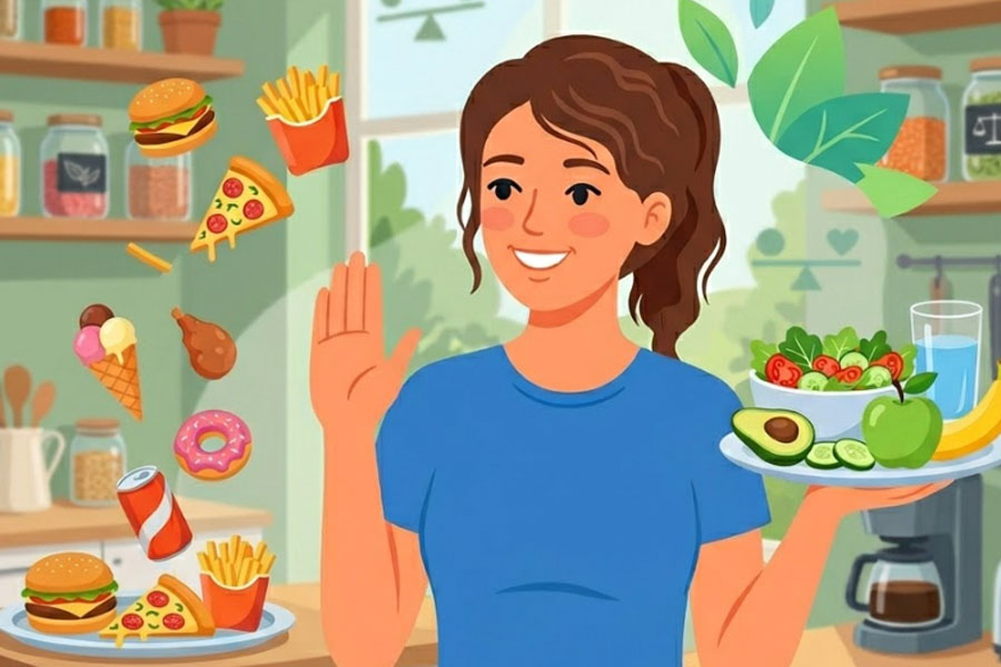 Simple habits help control cravings effectively.