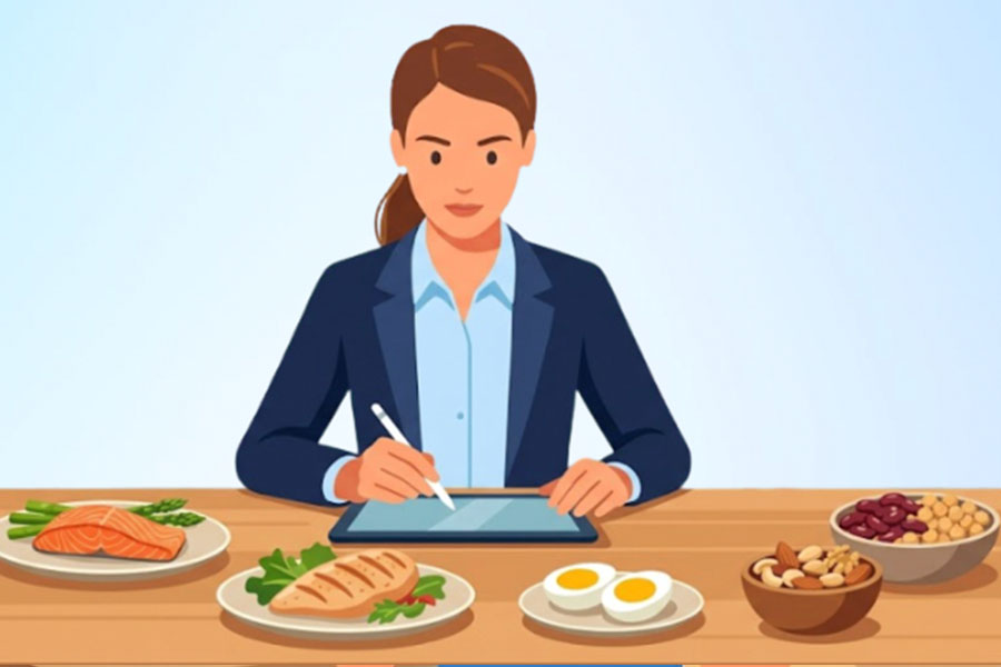 The amount of protein a busy woman should supplement every day